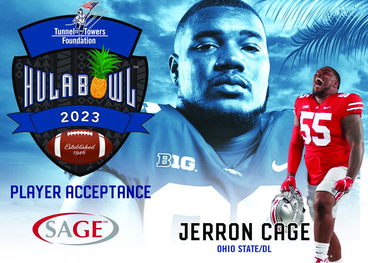 Hula Bowl on Twitter "Ohio State defensive tackle Jerron Cage is a massive run stuffer that is