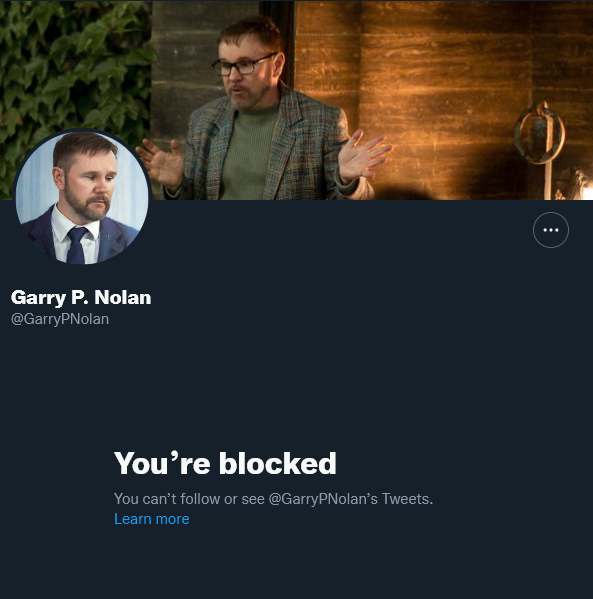 When quoting someone verbatim results in a block (the block is new as of the posting of this thread), maybe we aren't asking as many questions as we should...

Telling. 🧐