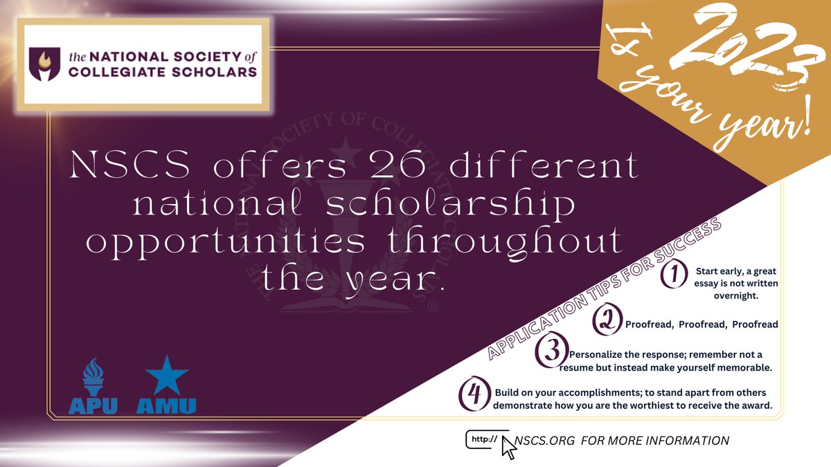 NSCS AMU|APUS tweet media