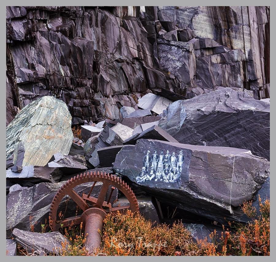 RoryTrappe's tweet photo. Spent the day walking around Dinorwig slate quarry. 6 hours and I only managed less than half of it. What a place ! This is a small reminder of who they were. Respect to the quarrymen 👍 #dinorwig #photography #llechi #slate https://t.co/yiqEC1Xq1Z