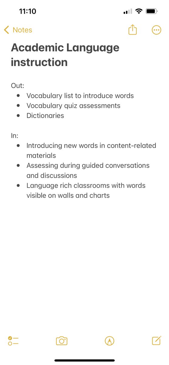 We're hopping on this trend to bring you our "ins" and "outs" of 2023 as it pertains to academic language! Head over to our TikTok to see our video on this! tiktok.com/@ellevationed 😁