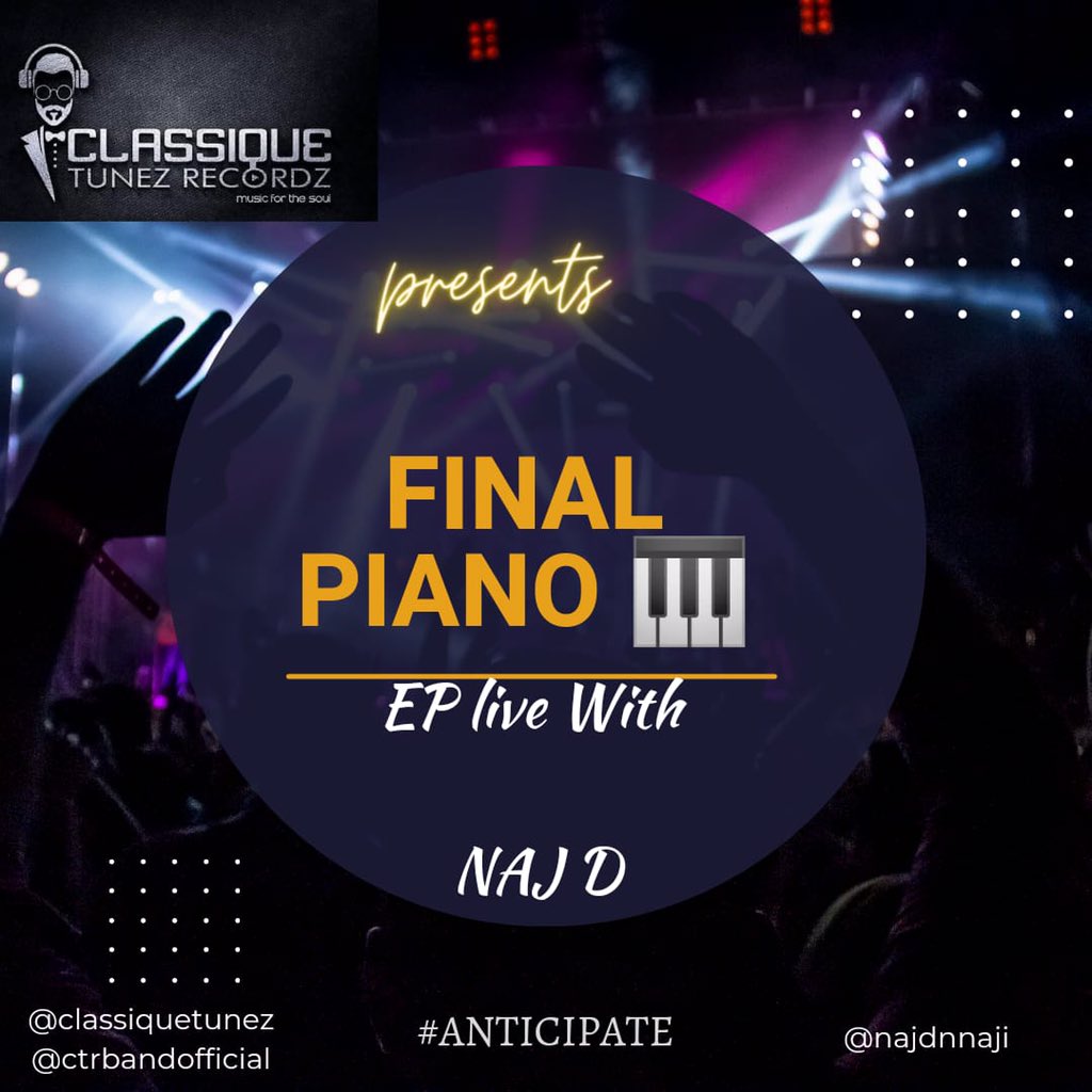 Naj D would be live with @classiquetunez up next #najdnnaji #finalpiano