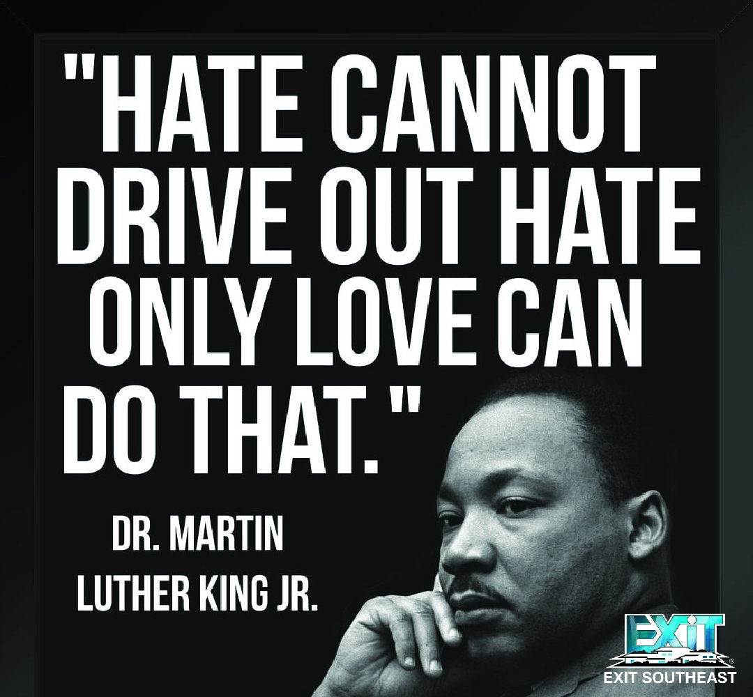 EXIT_Southeast's tweet photo. Always choose love.
#EXITSoutheast #MLKDay https://t.co/bXUV39qbXV