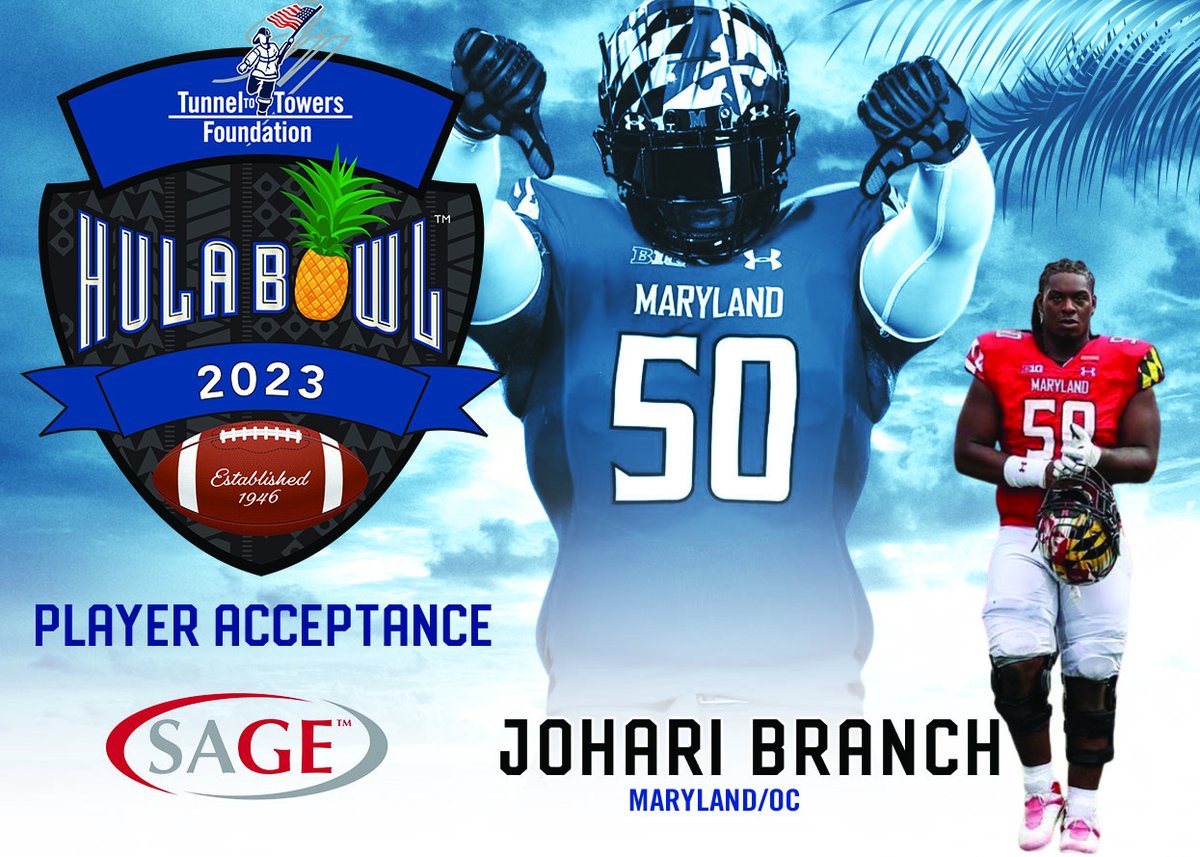 Maryland center Johari Branch plays the game angry and we love that about him.  We are fired up to have him in Orlando. <a href="/Dafamous_Hari/">Johari Branch🅿️</a> <a href="/TerpsFootball/">Maryland Football</a> <a href="/DraftDiamonds/">Draft Diamonds ™️</a> are found at the #HulaBowl