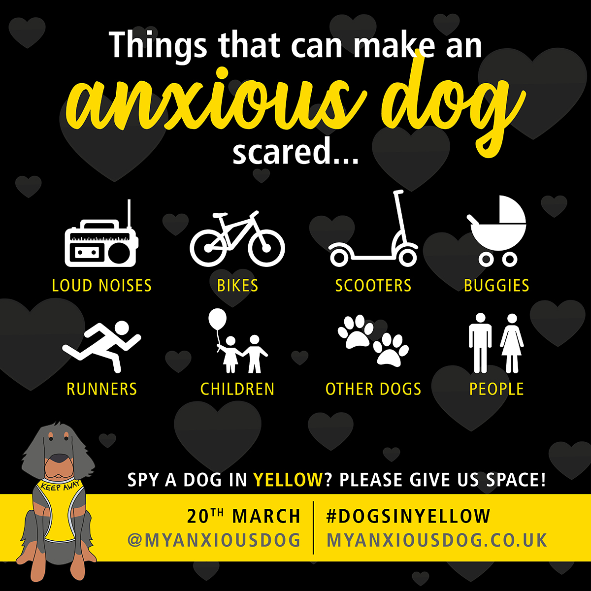 AllbreedsPandy's tweet photo. Do you know what makes an anxious dog scared? Find out more and help to raise awareness at https://t.co/BVuVFCga7L #SmallBiz #rhondda #tonypandy #anxiousdogs #dogsoftwitter #dogs https://t.co/MJPgVPcIpT