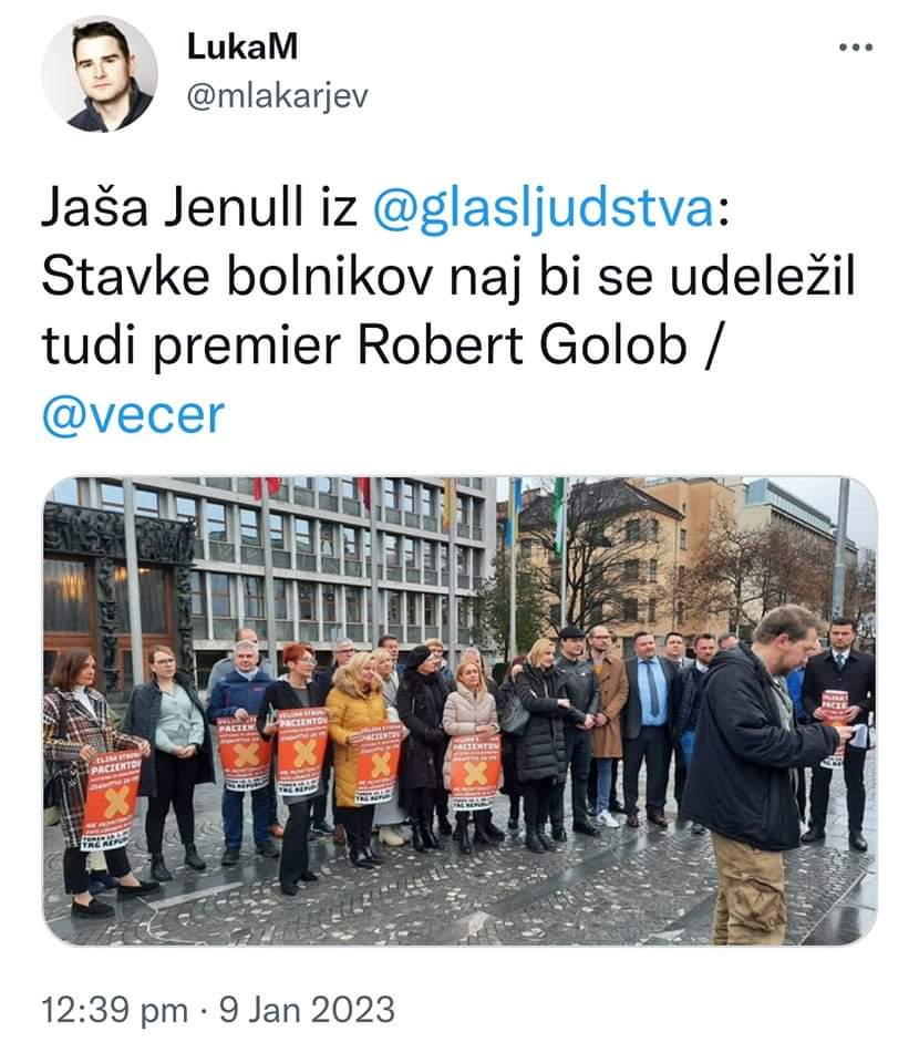 Golobovi vladi je potrebno vzeti opravilno sposobnost. Butale.