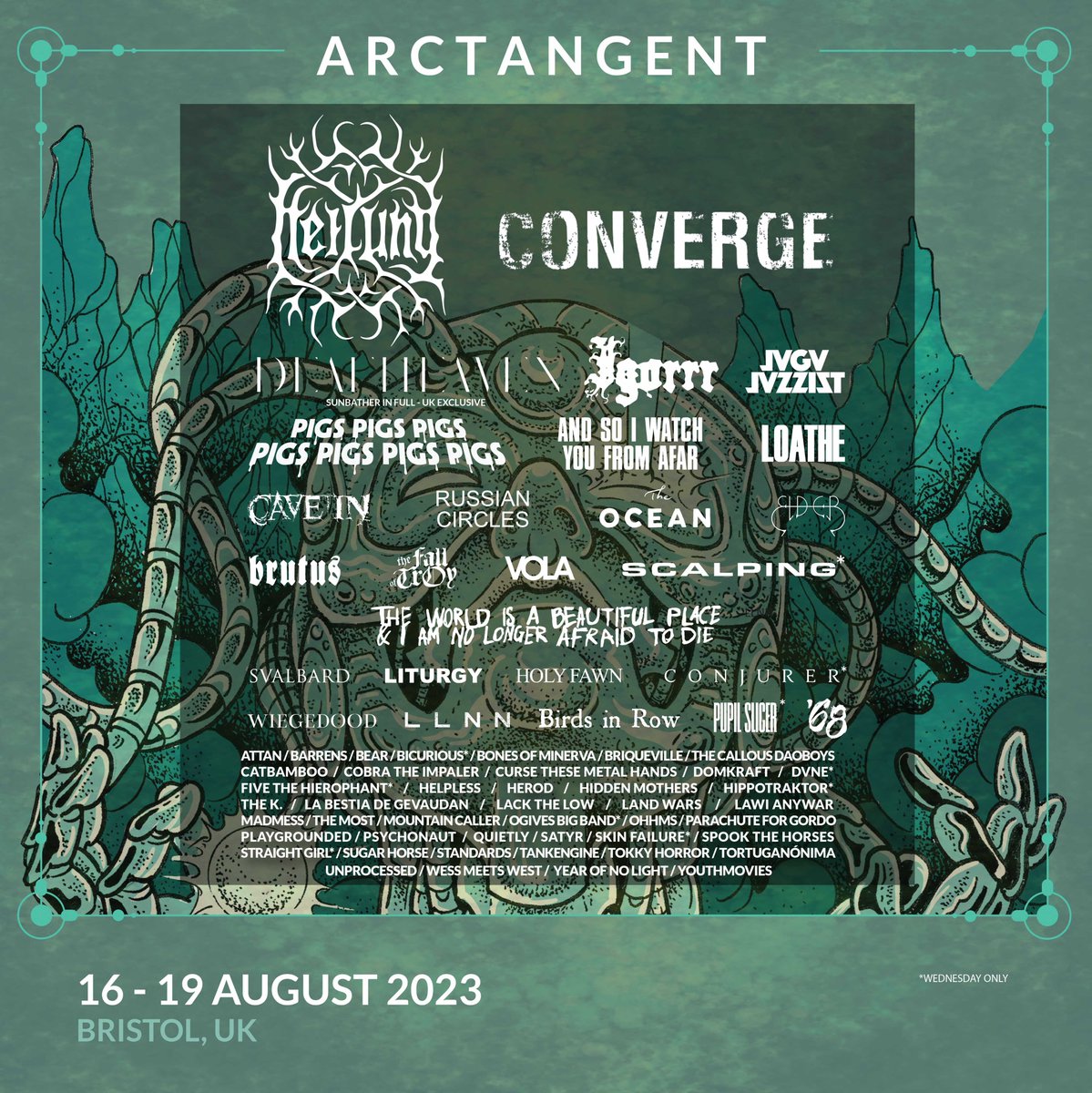 ATGFestival's tweet photo. ⚡️// We thought you might need a wee reminder of this ridiculous line up, it being a new year and all. Behold its beauty...

🎟️ https://t.co/omc9QeoHmJ https://t.co/He80Am7CUJ