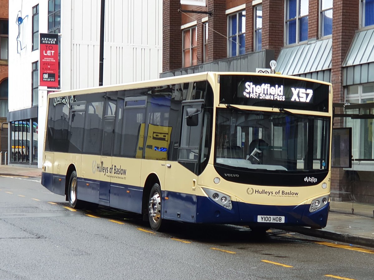 JamesTGlossop's tweet photo. 1 year ago today (9th January 2022), I said farewell to the former @hulleysofbaslow route X57 between Sheffield, Glossop and Manchester! Photos taken at both ends of the route as well as one in the Peak District! 

#X57 #Hulleys @JedKendray @jasoncc36TW @NamiHusky @busboynat https://t.co/FTICkTA2Ho