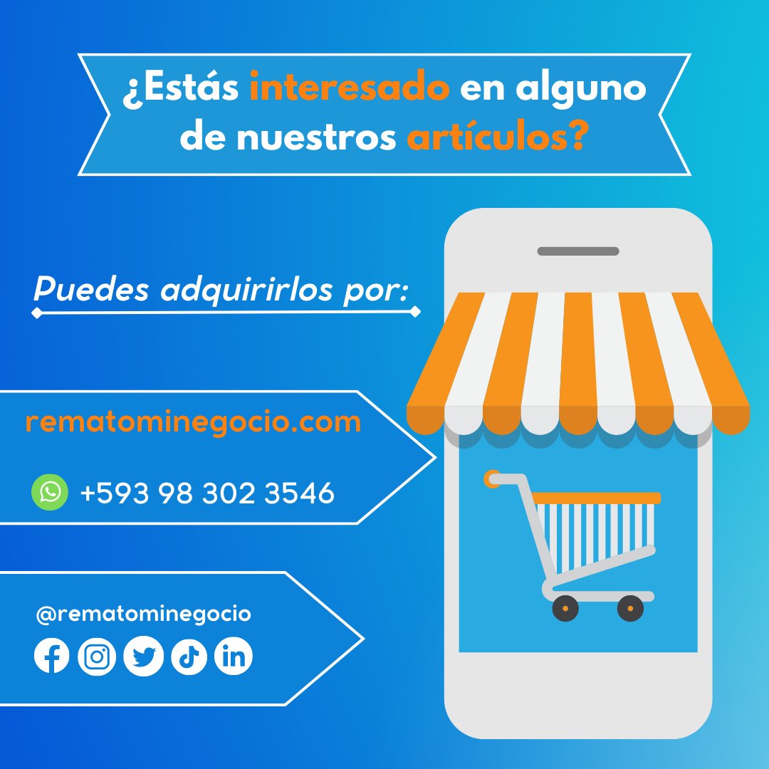 mi_remato's tweet photo. ¿Alguna vez has pensado en conseguir el artículo de #segundamano perfecto al precio justo? ¡No busques más, porque ahora puedes! Ofrecemos una amplia gama de artículos de segunda mano.
#sostenible #apoyo #ahorro #ahorrointeligente #artículos #hogar #tendencia #remato #mi #negocio https://t.co/3InVHygj0L