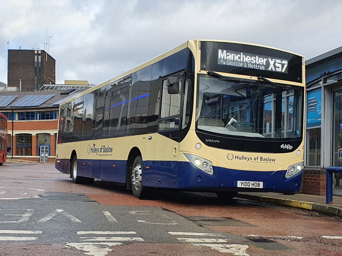 JamesTGlossop's tweet photo. 1 year ago today (9th January 2022), I said farewell to the former @hulleysofbaslow route X57 between Sheffield, Glossop and Manchester! Photos taken at both ends of the route as well as one in the Peak District! 

#X57 #Hulleys @JedKendray @jasoncc36TW @NamiHusky @busboynat https://t.co/FTICkTA2Ho