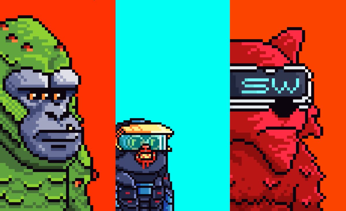 A Wolf, an Ape and a Monke walk into a Twitter Space...

Moon Monday has only just begun. Join the Twitter Space at 4:00PM EST for a full breakdown of our announcement.

x.com/i/spaces/1jMJg…

Retweet this post and attend for a chance to win these NFTs 👇