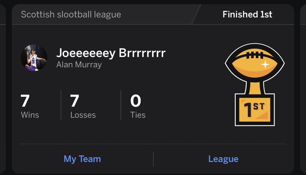 ishowman3's tweet photo. @NFLFantasy Yea sirrrrr https://t.co/909HKW5fjk