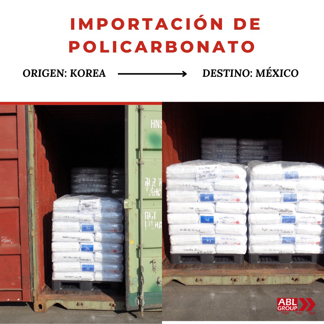 ABL_Group_'s tweet photo. IMPORTACIÓN DE POLICARBONATO 
Origen: Korea - Destino: México 
.
.
.
#importación #exportacion #comerciointernacional #comercioexterior #forward #forwarder #mexico #logisticainternacional https://t.co/DrsZfemghd