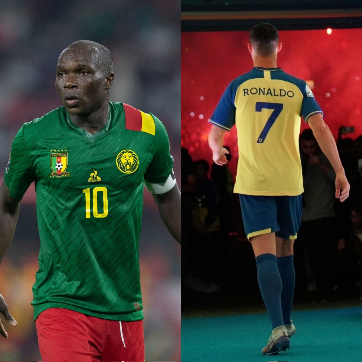SomosAnalistas_'s tweet photo. ¡DIRECTO! 😳

“Siempre pensé que Messi era mejor que Ronaldo, pero después de entrenar con Ronaldo, me di cuenta de que tenía razón”

- Vincent Aboubakar para NTV Spor https://t.co/bk2IwbiWgS