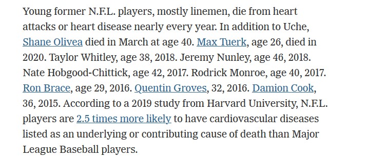 If you're following the #DamarHamlin situation this is a must read nytimes.com/2023/01/09/opi… via <a href="/ChrisNowinski1/">Chris Nowinski, Ph.D.</a> <a href="/nytimes/">The New York Times</a>
