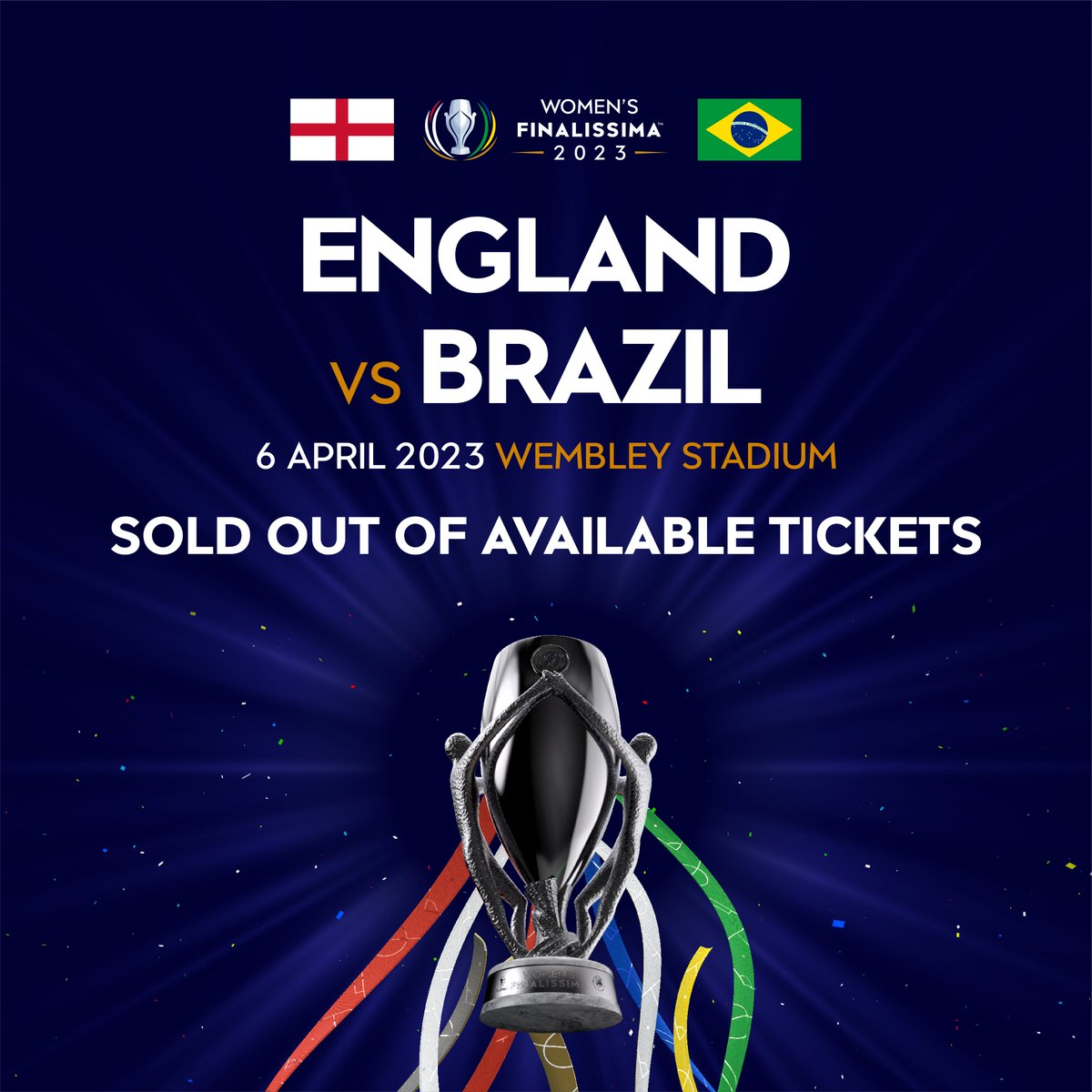Lionesses's tweet photo. ANOTHER SOLD-OUT WEMBLEY AWAITS... 🤩

Thank you! 👏 https://t.co/CqdJEN6B0z