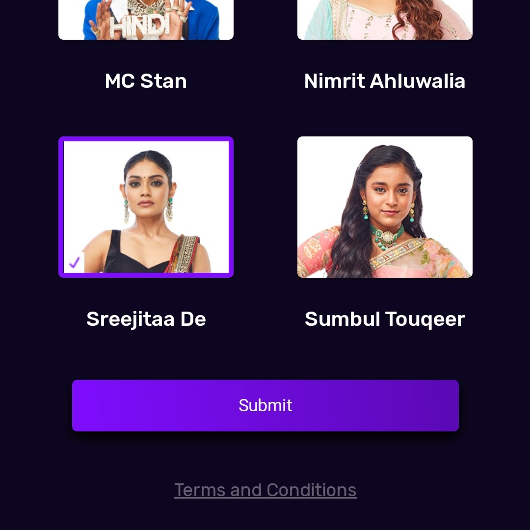 As you all know that sreejita is nominated this week so I request you all, plz guys create multiple ids and vote for her . We all can save her ❤

#BiggBoss16 #BB16 #SreejitaDe #SreeFam