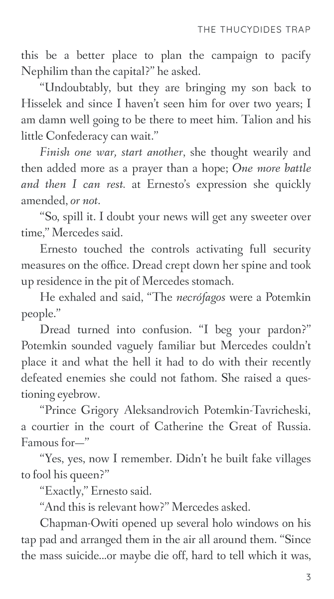 PrinceLiterary's tweet photo. Everyone is excited for Thucydides Trap (The Imperials Book 5) the final book in Melinda M. Snodgrass' (@MMSnodgrass) Imperials Saga. 

So to celebrate, we have released the first five pages as a preview! 

Don't forget to pre-order: https://t.co/uARqQPhE8S https://t.co/rx7FOnyppt