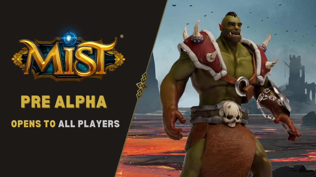 Mist opens for all players tonight!

⏰Timeline:

1⃣Phase (Now):  Mac users can download the Mist Hub and create accounts.

2⃣Phase (In 3-4 Hours):  Windows players can download and play the new release.

3⃣Phase (A few days):  Mac players can download and play the new release.
