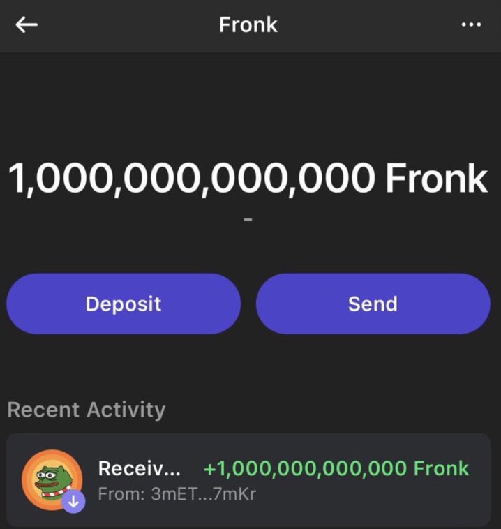 First ever $FRONK giveaway with <a href="/hey_wallet/">Hey Wallet!</a> 🐸

<a href="/hey_wallet/">Hey Wallet!</a> send 1000000 $FRONK to the first 1000 RT and follows 🐸

#FRONK #AIRDROP