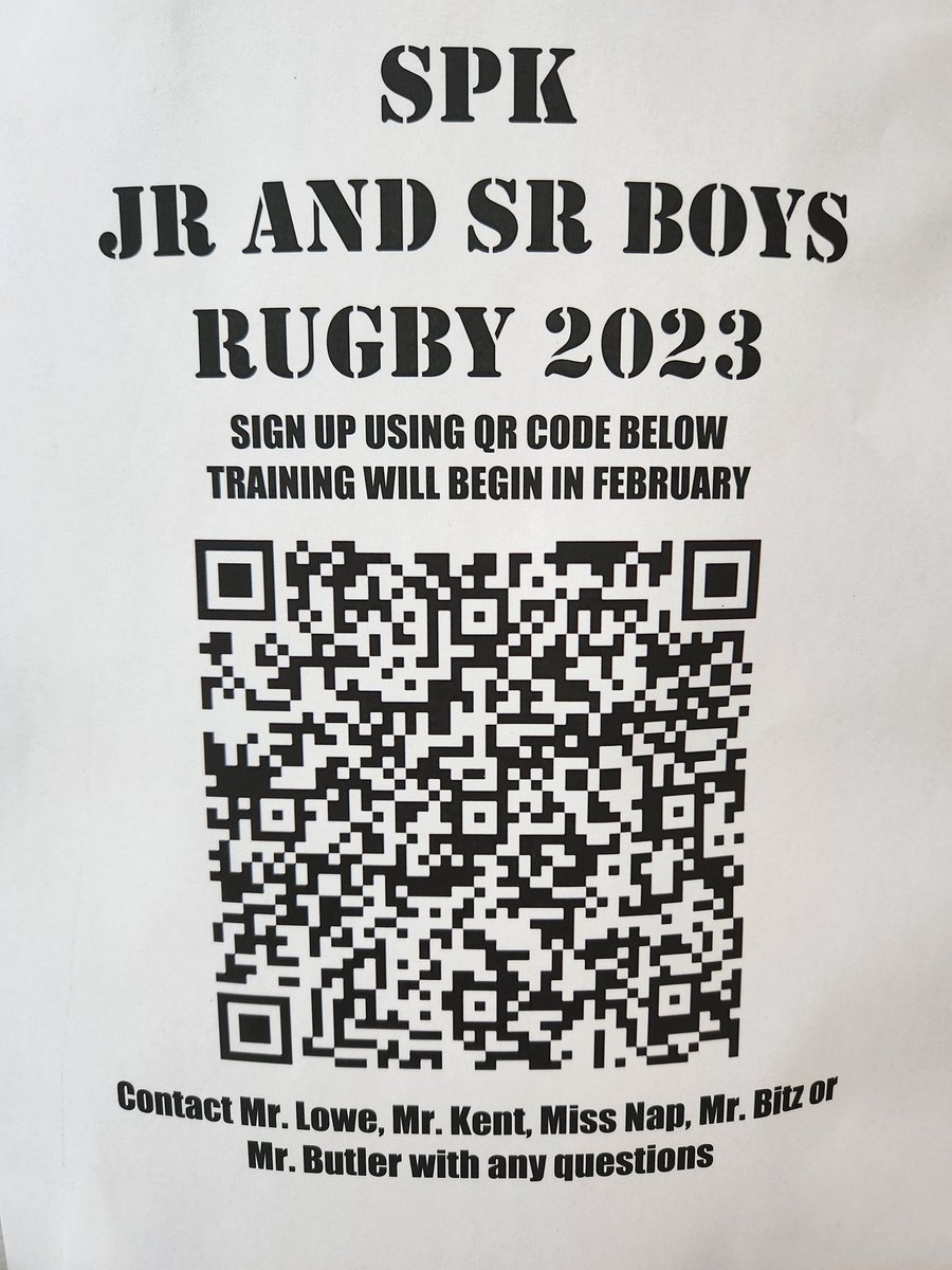 Time to get signed up for the 2023 season! <a href="/spkathletics/">St Peter Knight</a>