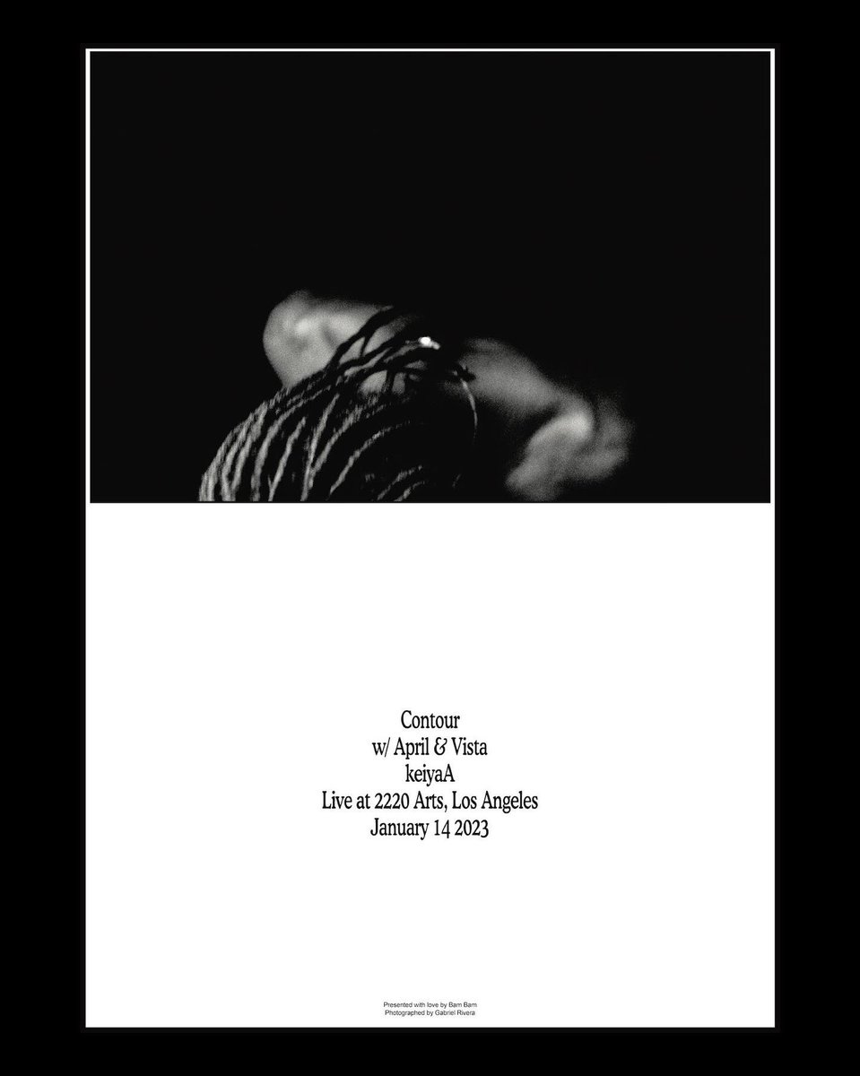 aprilandvista's tweet photo. Can’t wait to be back in LA again. 

Jan 14th @2220Arts with @khariayo &amp; @keiyaa_ 

Tickets: https://t.co/JzYneMfVnP https://t.co/lHb5LUZL2r