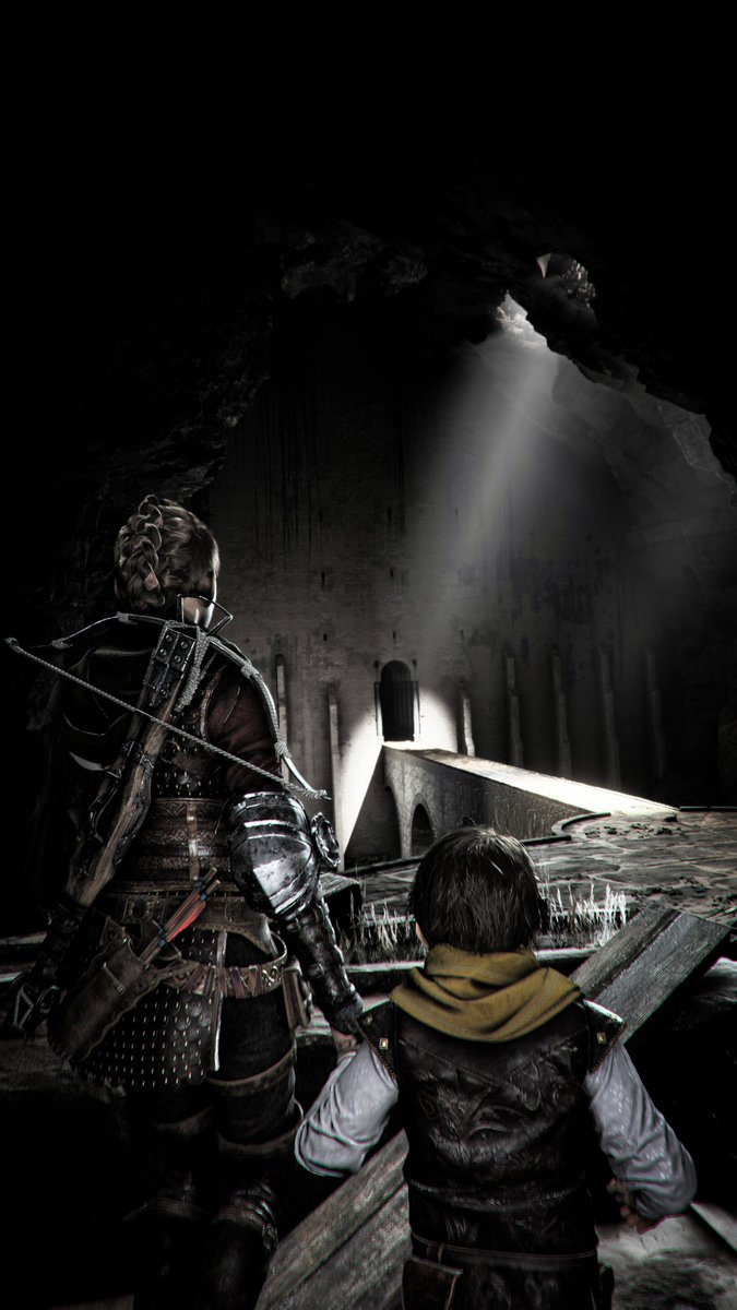 Long way ahead 

#APlagueTaleRequiem 
#APlagueTale #virtualphotography 
#XboxSeriesX #XboxShare