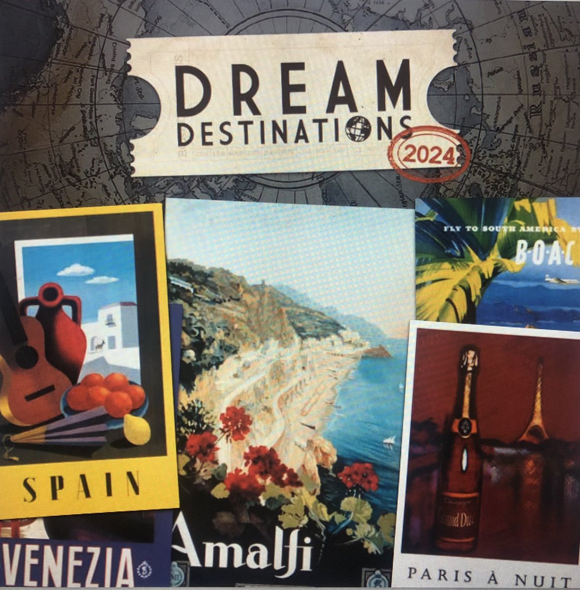 2024 is coming! Looking forward to showing the new 2024 #calendars on Stand 3R48 at the @SpringAutFair These are published by @CarouselCalendars featuring our unique Visoni.com  #travelposters and #greetingcard designs. See you at the NEC! #shoplocal #Britishdesign