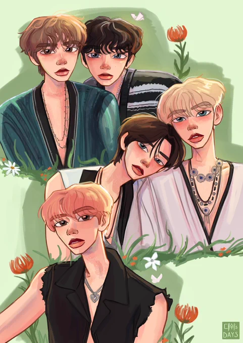 daydream #TXT_Daydream #TOMORROW_X_TOGETHER #TXTfanart 
