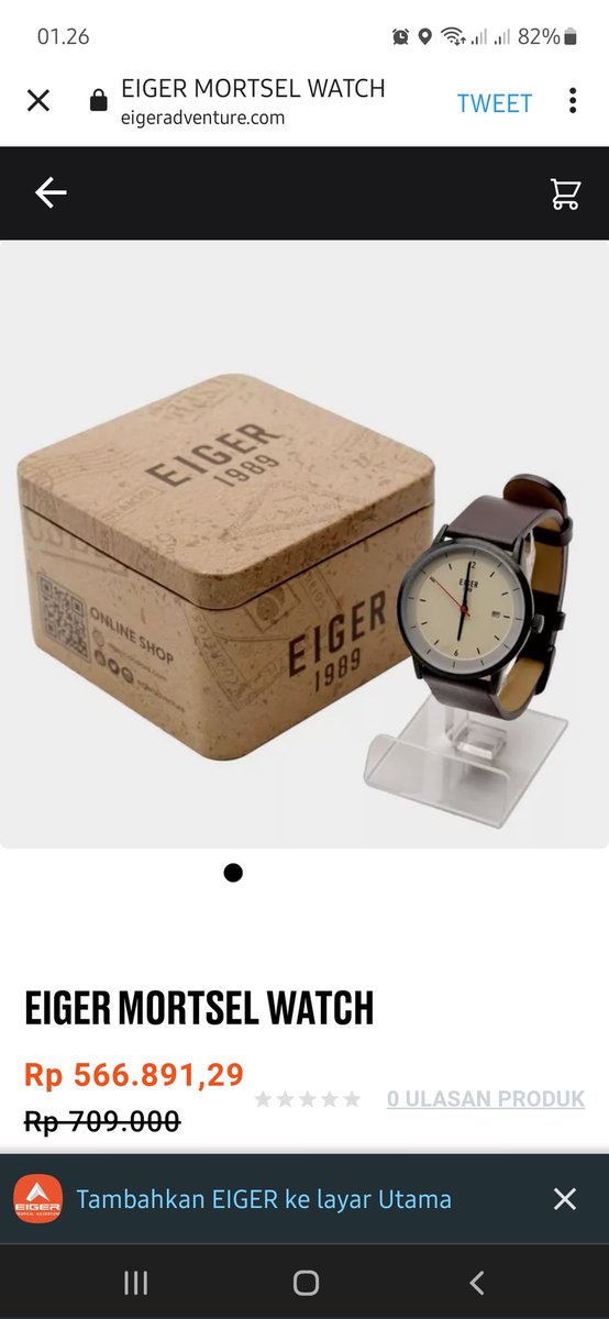 adiebberkata's tweet photo. @eigeradventure Sebenarnya pengen jam Eiger yang ini dari dulu, tapi belum punya uang. Sekarang pengen jam yang ini karena mau dipakai buat daily. Soalnya merasa lebih ganteng aja gitu kalau pake brand Eiger #EigerAdventureCom #ResponsibleGetaway @IsmailHasan0_0 @fxdhilrxm https://t.co/OJww4HVfgw