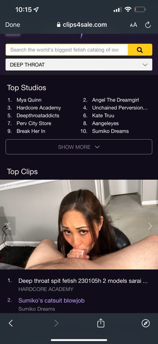 Guess who is the number 10 store with the number 2 clip in the deepthroat category. This girl right here<a href="/tag/clip"class="tags"><span>#clip</span></a>