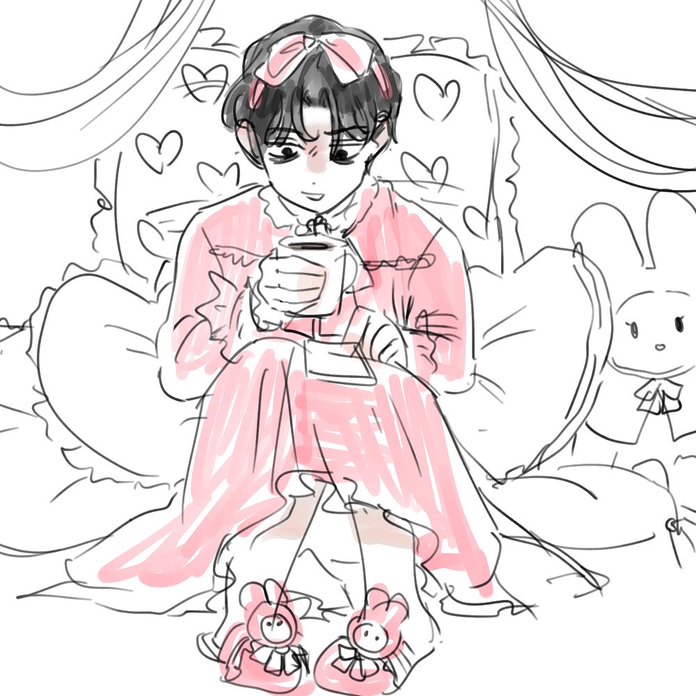 4cutiepie4's tweet photo. @ 마멜 잠옷 입고 대청소 계략을 꾸미는 카무로
몰라 니는 걍 공주나 하면 안대?

보름님이 갓 연성에 마멜을 그리신 이유를 밝힙니다.. https://t.co/d8epKLLVTX