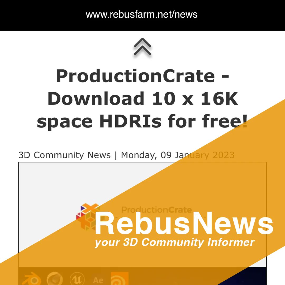 RebusFarm's tweet photo. ⚡ Online asset library @ProductionCrate has released a set of 100 synthetic HDRIs showing the Earth from space, 10 of them available to download for free.

Check the link for more details: https://t.co/G1rvXc38Gk

#3d #cgi #cginews #art #rebusfarm #renderfarm #renderclound https://t.co/zOvfvuZay6