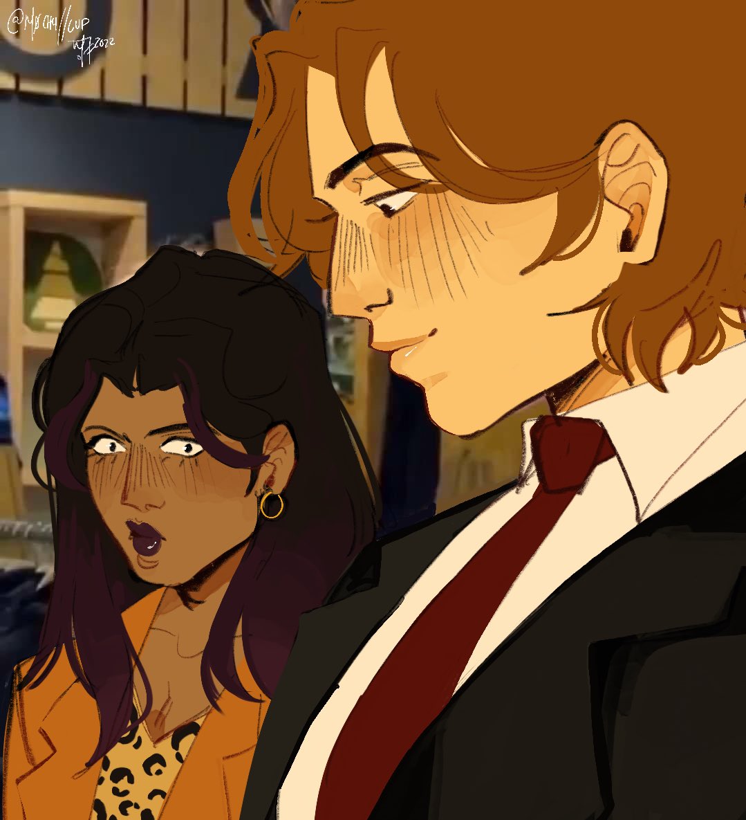 M0ch4Cup's tweet photo. Part 2 of Smack Ass Friday
#InsideJobnetflix #insidejob #insidejobfanart #insidejobpart2 #gigi #bretthand https://t.co/aQLrnIqpRm