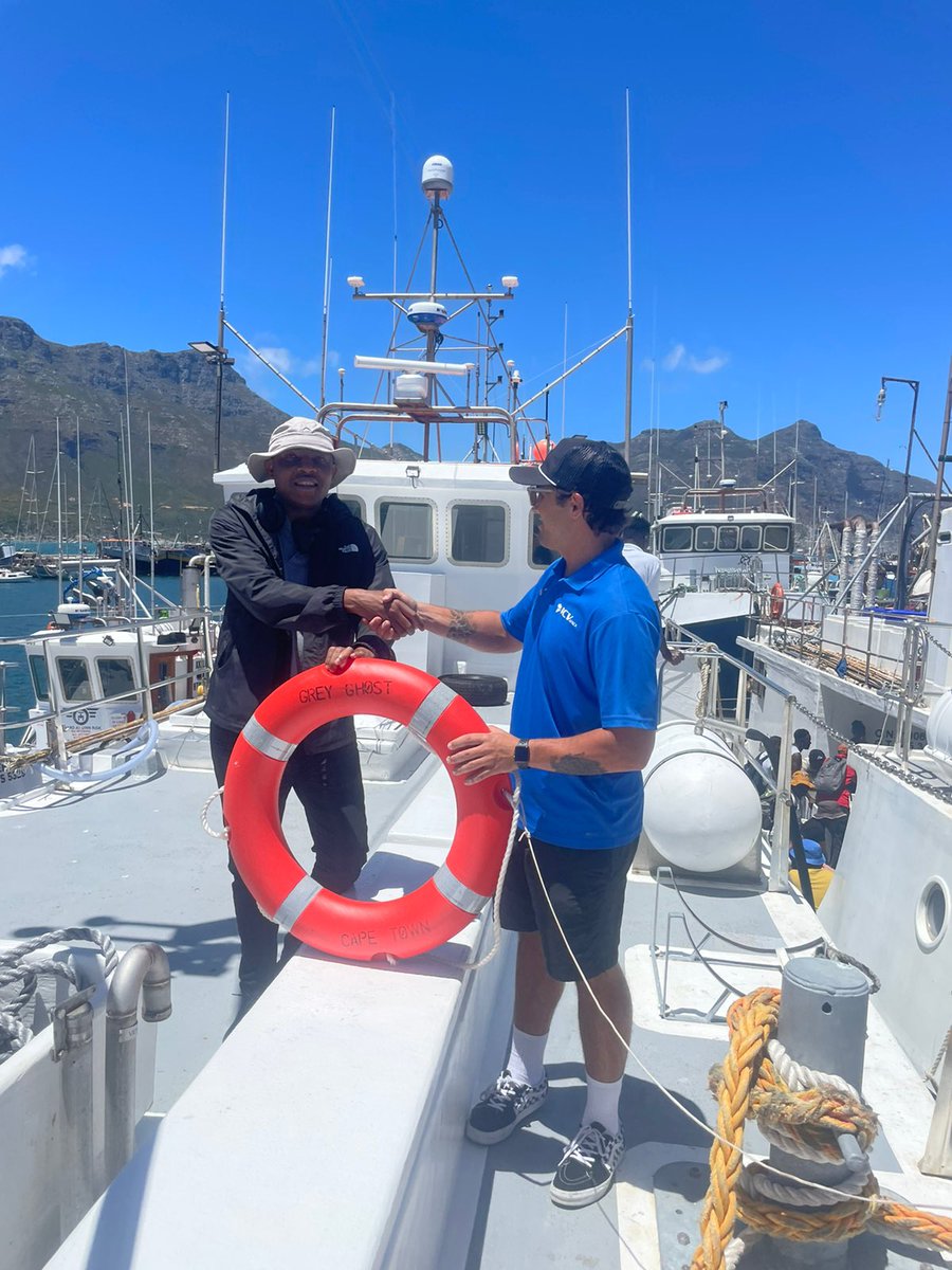 icvtuna's tweet photo. We are grateful to continue working with Imvelo Blue Environment Consultancy &amp; @WWF towards the improvement of the South African Tuna Pole &amp; Line Fishery. 

We will now be able to add valuable data to the fisheries improvement project. 

Thank you to the Vessel Grey Ghost. https://t.co/ftVc2LDsjN
