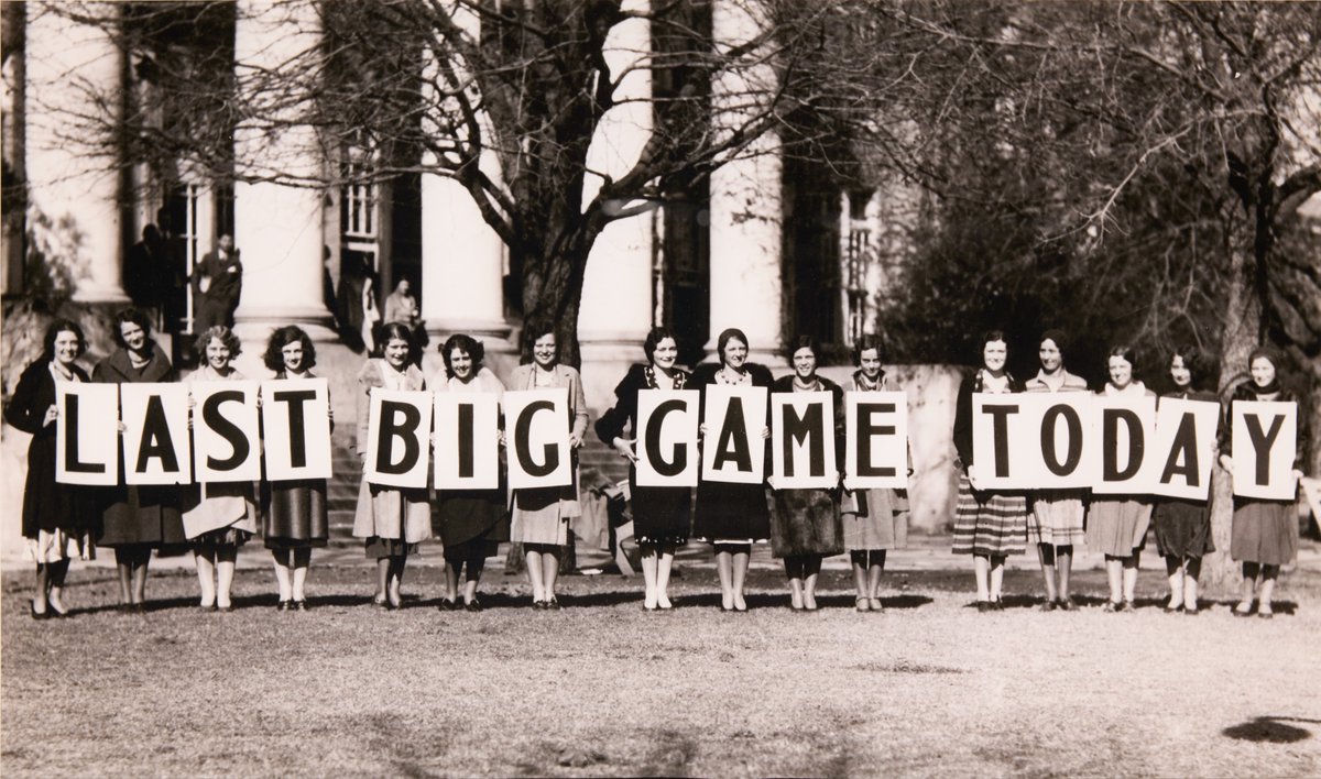 The 1938 football team caught the attention of the nation when they won the national championship title. 84 years later, we're back. The nation is watching and we intend to win this LAST BIG GAME TODAY! #GoFrogs #TCU150 #NattyFrogs #CFBPlayoff