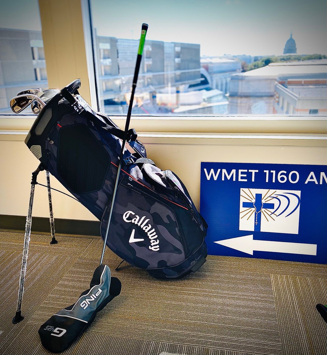 1160AMWMET's tweet photo. *** 7 Weeks *** to FUN at Topgolf Germantown, Md., helping keep Catholic radio broadcasting the good, true and beautiful, at WMET 1160 AM, Guadalupe Radio Network. Sign Up NOW to have fun &amp; save souls. There are lotsa prizes, including these! https://t.co/4Erp1A4Fv2 https://t.co/q6gA4ewbOn