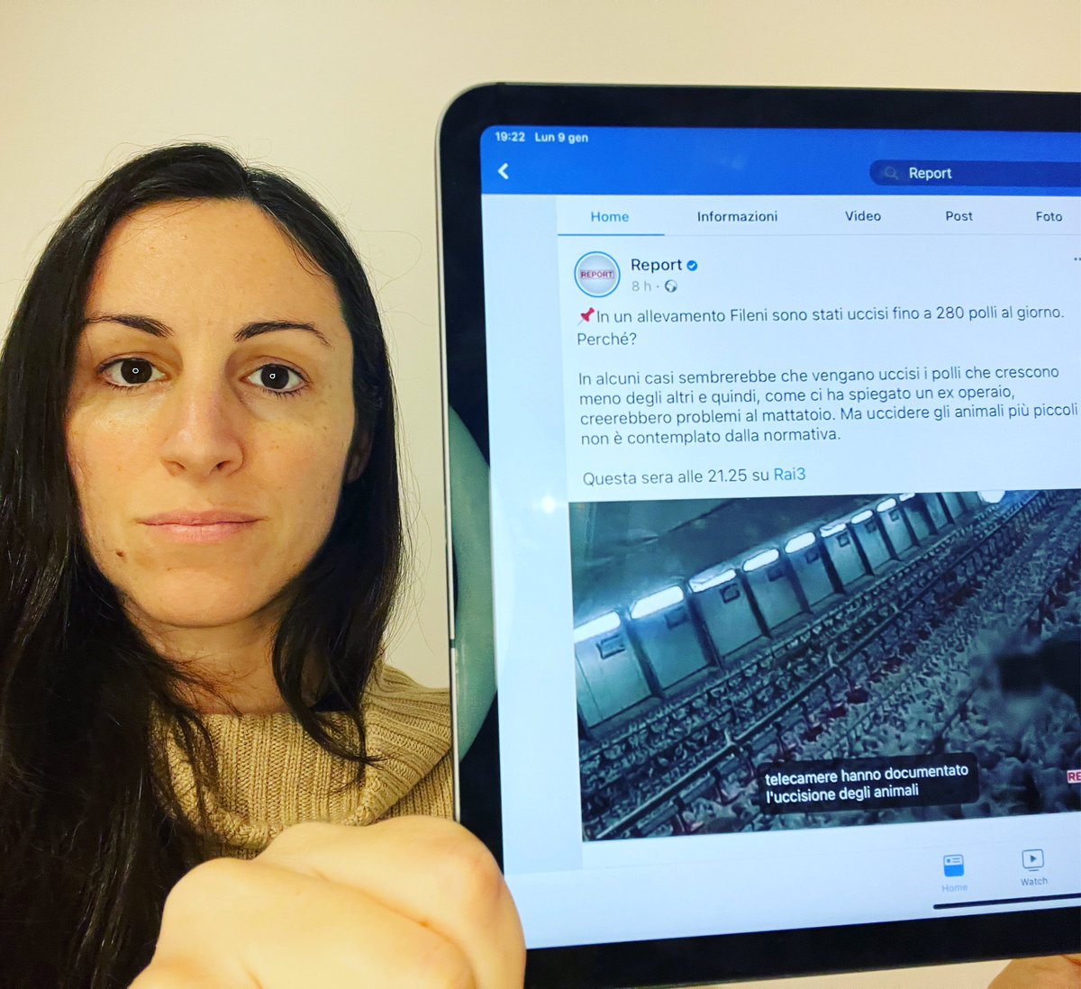 Stasera su <a href="/reportrai3/">Report</a> nella importante inchiesta di <a href="/giuliainnocenzi/">Giulia Innocenzi</a> sugli #allevamentiIntensivi di Fileni ci sarò anche io.

Intanto leggete qua:
👉ilfattoquotidiano.it/in-edicola/art…

<a href="/europaverde_it/">Europa Verde - Verdi</a> #AlleanzaVerdiSinistra