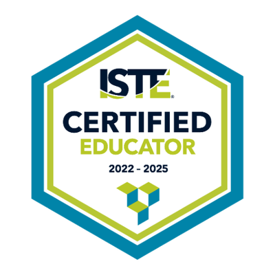 This has been a tremendous learning journey. I am excited to be ISTE Certified! Office Hours with <a href="/atilamrac/">Carmalita Seitz</a> are the key. Thanks for all your help.
#ISTEcert <a href="/ISTEofficial/">ISTE</a>
