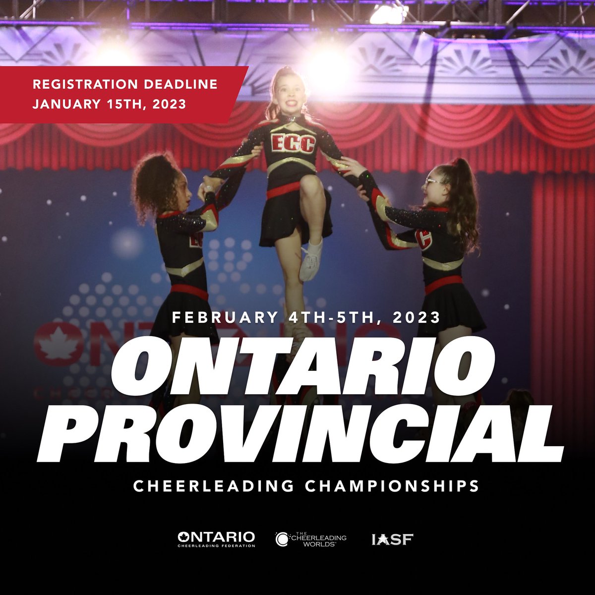 Ontario Cheerleading Federation tweet media