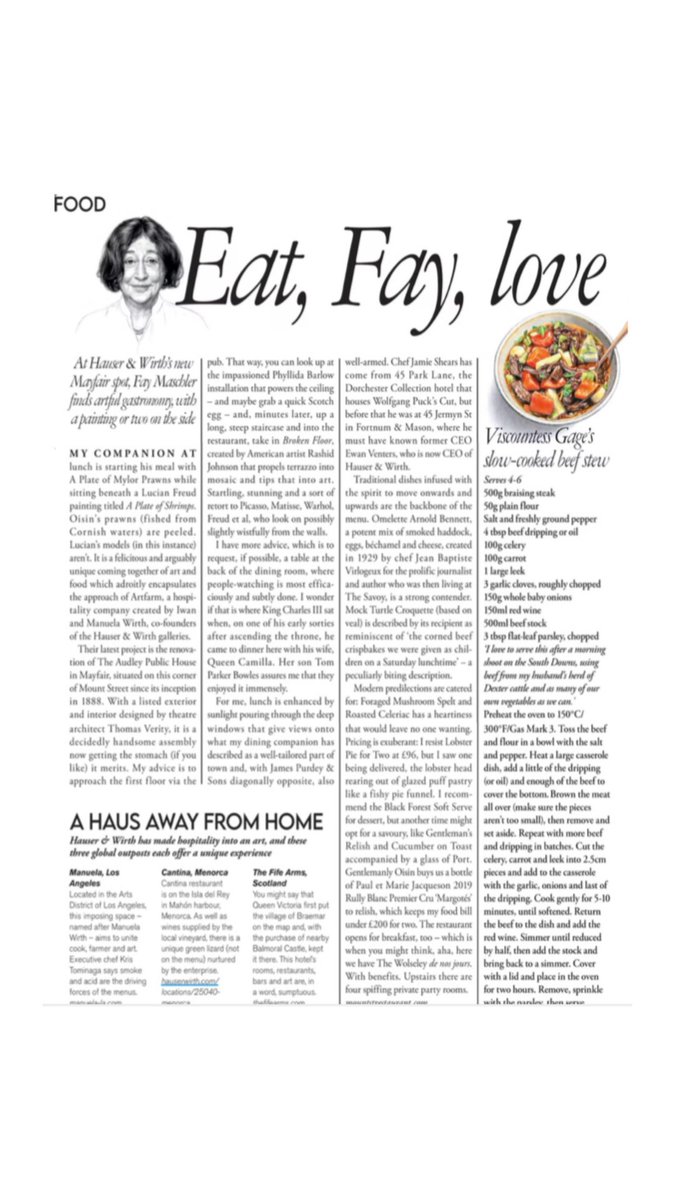 ‘Artful gastronomy, with a painting or two on the side.’

Discover #MountStRestaurant in the latest edition of <a href="/Tatlermagazine/">Tatler</a>