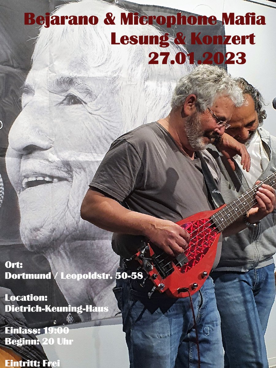 Zum Gedenken an die Befreiung von Auschwitz sind wir in Dortmund.

27.01.23  Beginn: 20 Uhr
Dietrich-Keuning-Haus

Der Eintritt ist frei