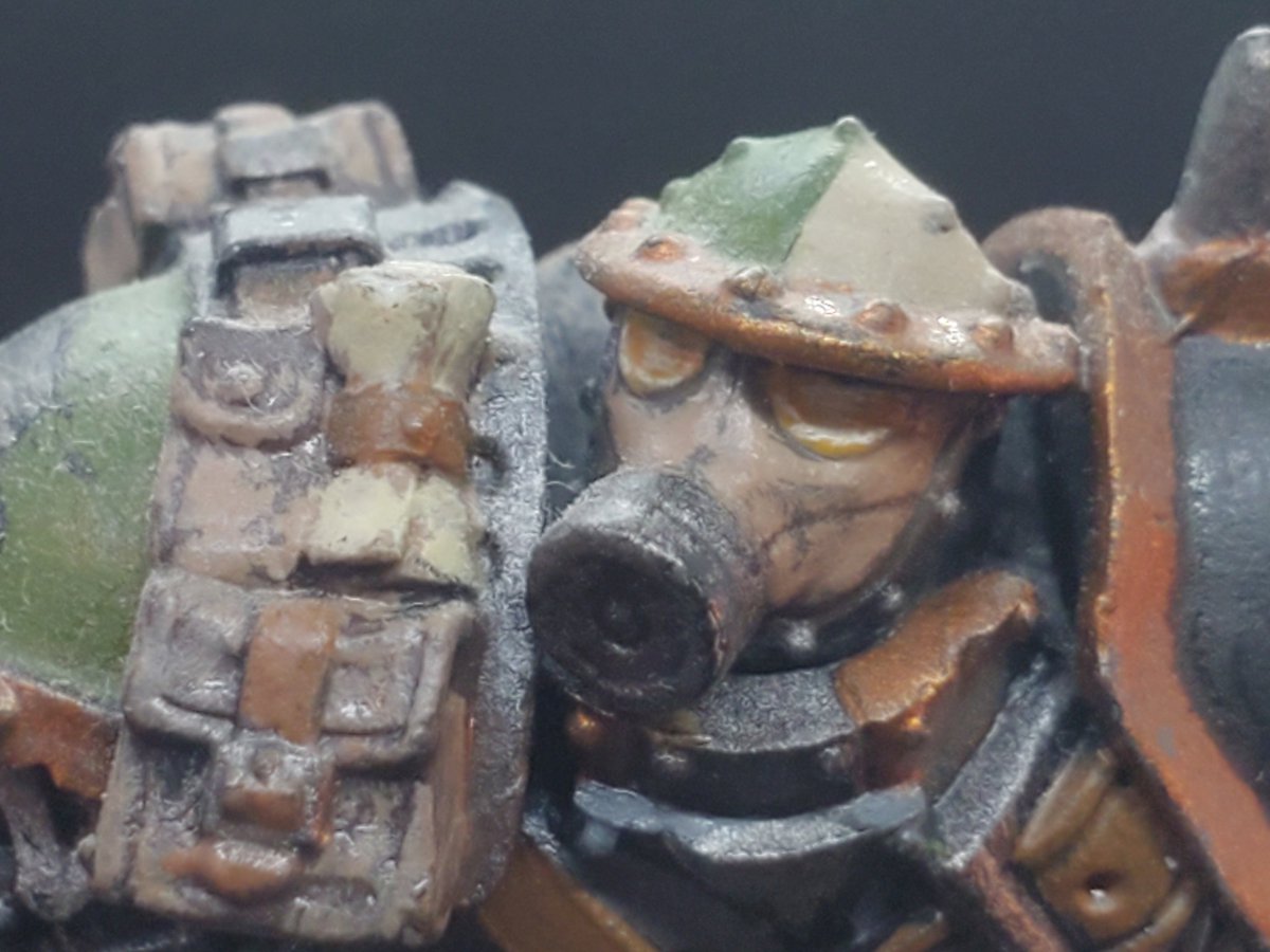 empryme's tweet photo. Guess who figured out how to search their tweets? This guy!!
Anyways, for #MiniatureMonday I present Hutchuk, #Ogrun bounty hunter and alchemist. He was a ton of fun to put together and play, but I don't field him as much sadly.

@privateerpress
#WARMACHINE #P3Painters https://t.co/N2d8qgiuST