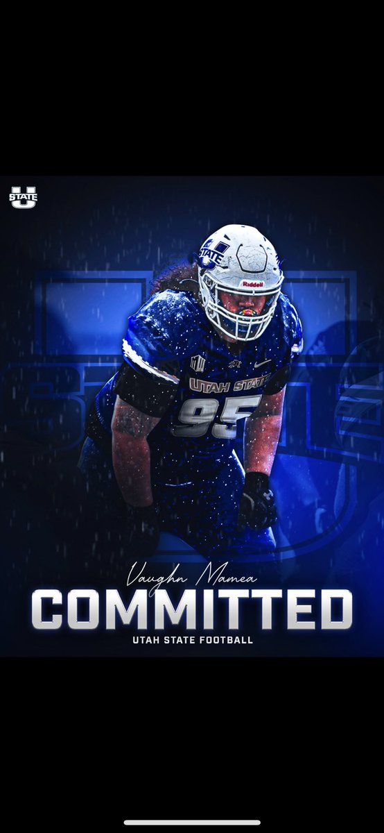 toa_mamea's tweet photo. COMMITTED! ⚪️🔵 Thank you to everyone who’s recruited me. Blessed to be apart of the Utah State family! 
@coachTcsm @hardee9596 @Coach_Sekona @CoachPapin @CSM_Football @Ogthetruth @JUCOFFrenzy https://t.co/QVFuacatsl