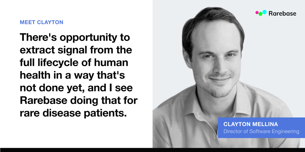 Transcripta Bio (@transcriptabio) on Twitter photo Clayton Mellina (<a href="/pumpikano/">Clayton Mellina</a>), our Director of Software Engineering, uses breakthrough technologies to drive precision medicine research for rare diseases. Learn more about engineering and AI in the biotech space in our latest episode of Rarebase Remarks: spotifyanchor-web.app.link/e/egNvp1Jfswb Clayton Mellina (<a href="/pumpikano/">Clayton Mellina</a>), our Director of Software Engineering, uses breakthrough technologies to drive precision medicine research for rare diseases. Learn more about engineering and AI in the biotech space in our latest episode of Rarebase Remarks: spotifyanchor-web.app.link/e/egNvp1Jfswb