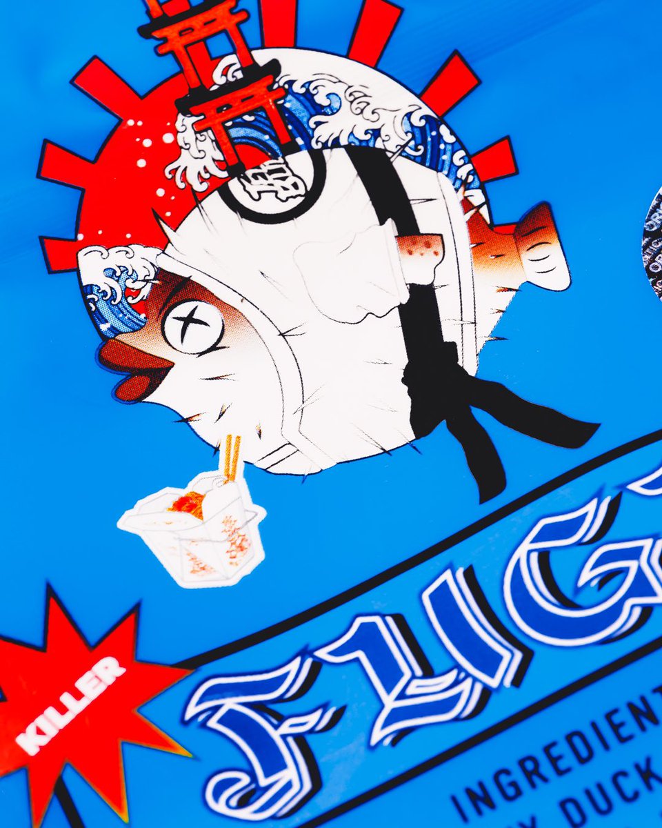 OGNATIONCA's tweet photo. 🌊🐡🥋K I L L E R F U G U 🐡🥋🌊
Heavy Duck Sauce x Tuna Belly
•
@tedsbudzco_ X @eastsideeggrollpypo
#fugu #nomsg #artwork #takeout #chinesefood #risingsun #blowfish #art #graphics #bonfide https://t.co/BmKkyCNHPs
