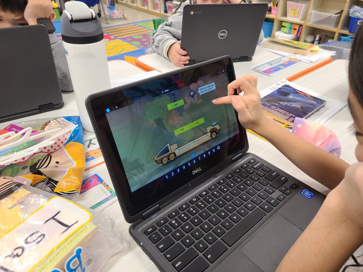 mmhteach's tweet photo. #class3h started the digital program FRAX today. Ss love the interactive, game-based, and adaptive program that helps teach fractions concepts using bar models! Today was our first Mission! @JRRS_Jericho #jrrsfamily https://t.co/5nwsI8RsHn