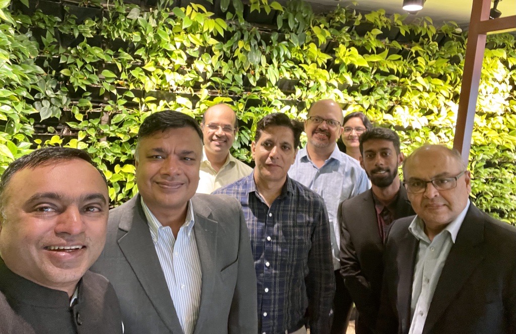 TangentiaInc's tweet photo. Tangentia starts up a new office in #Mumbai at BKC & we are delighted to welcome our guests from @AutomationAnyIN to our new location. We think with a location in Mumbai, we will be closer to our customers in India’s financial capital in 2023.
#FutureIsAutonomous https://t.co/MqZhbR5FNc