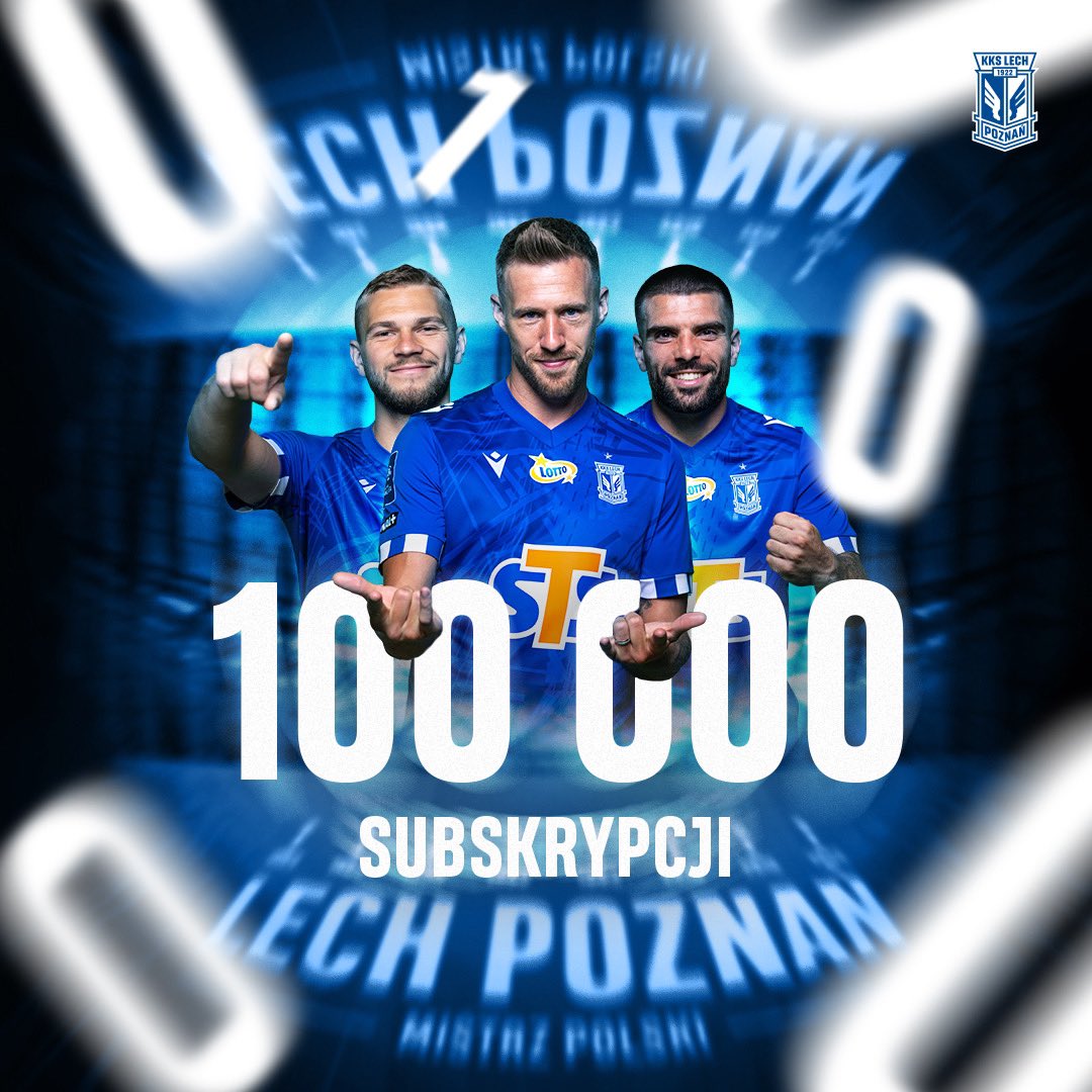 LechPoznan's tweet photo. DZIĘKUJEMY! 🥳
➡️ https://t.co/oVqOa0b6TI https://t.co/bq7Go5Joyj