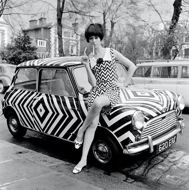 nikidoog's tweet photo. Mary Quant and her Mini
@Rockstarscars #modgirlmonday https://t.co/biw5vkV2U6